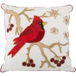 16x16 Cardinal Decorative Pillow