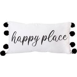 Home Essentials Happy Place Decorative Pillow
