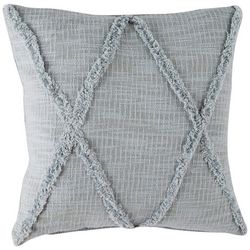 LR Home Cross Over Tufted Decorative Pillow