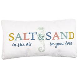 12x24 Salt and Sand Decorative Throw Pillow