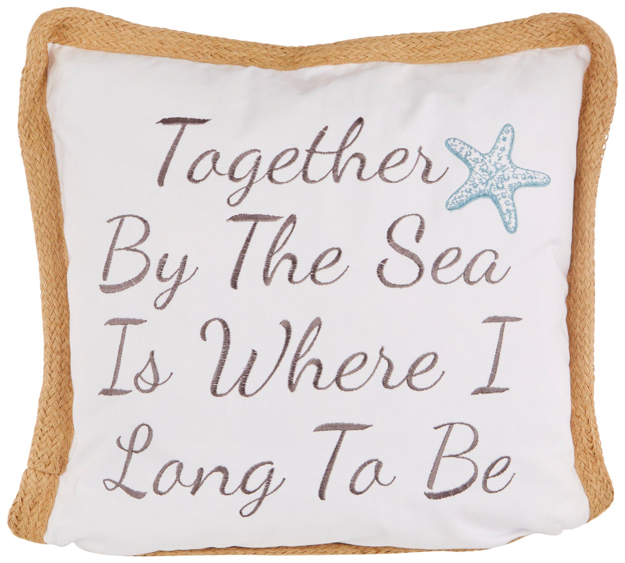 Levtex Home 18x18 Together By The Sea Decorative Pillow