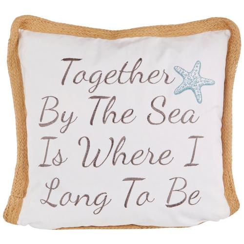 Levtex Home 18x18 Together By The Sea Decorative