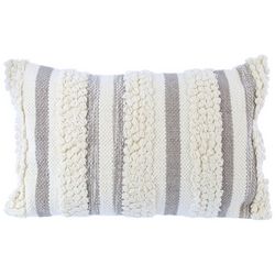 Lush Decor Spec Edtn 13x20 Knotted Stripe Pillow