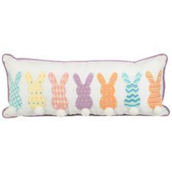 Arlee 10 x 24 Easter Bunnies Decorative Pillow