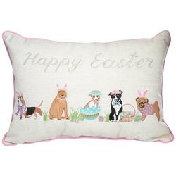 14 x 20 Easter Dogs Decorative Pillow