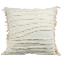 Arlee 20 x 20 Striped Fringe Decorative Pillow