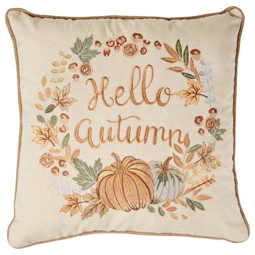Arlee 18x18 Hello Autumn Decorative Pillow