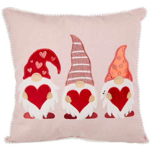 Arlee 18x18 Love Gnomes Decorative Pillow