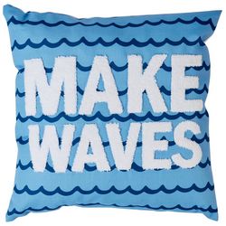 Arlee 18x18 Make Waves Decorative Pillow