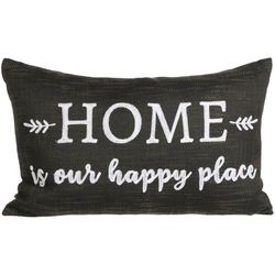 Studio Style Home Is Our Happy Place Decorative Pillow