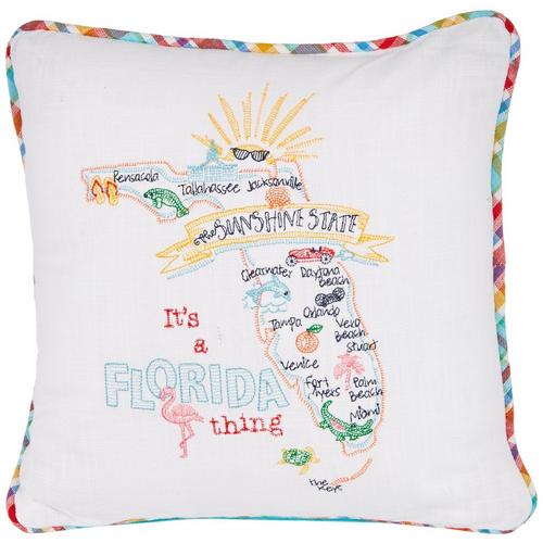 Kay Dee Designs 12x12 Florida State Thing Accent