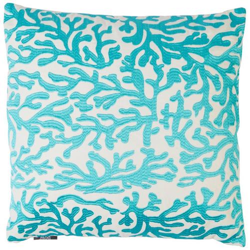 Mod Lifestyles All Over Coral Decorative Pillow