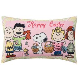 Nourison 12x20 Peanuts Happy Easter Decorative Pillow
