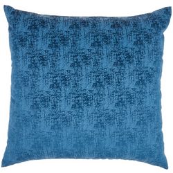 Mina Victory 22x22 Solid Texture Velvet Decorative Pillow
