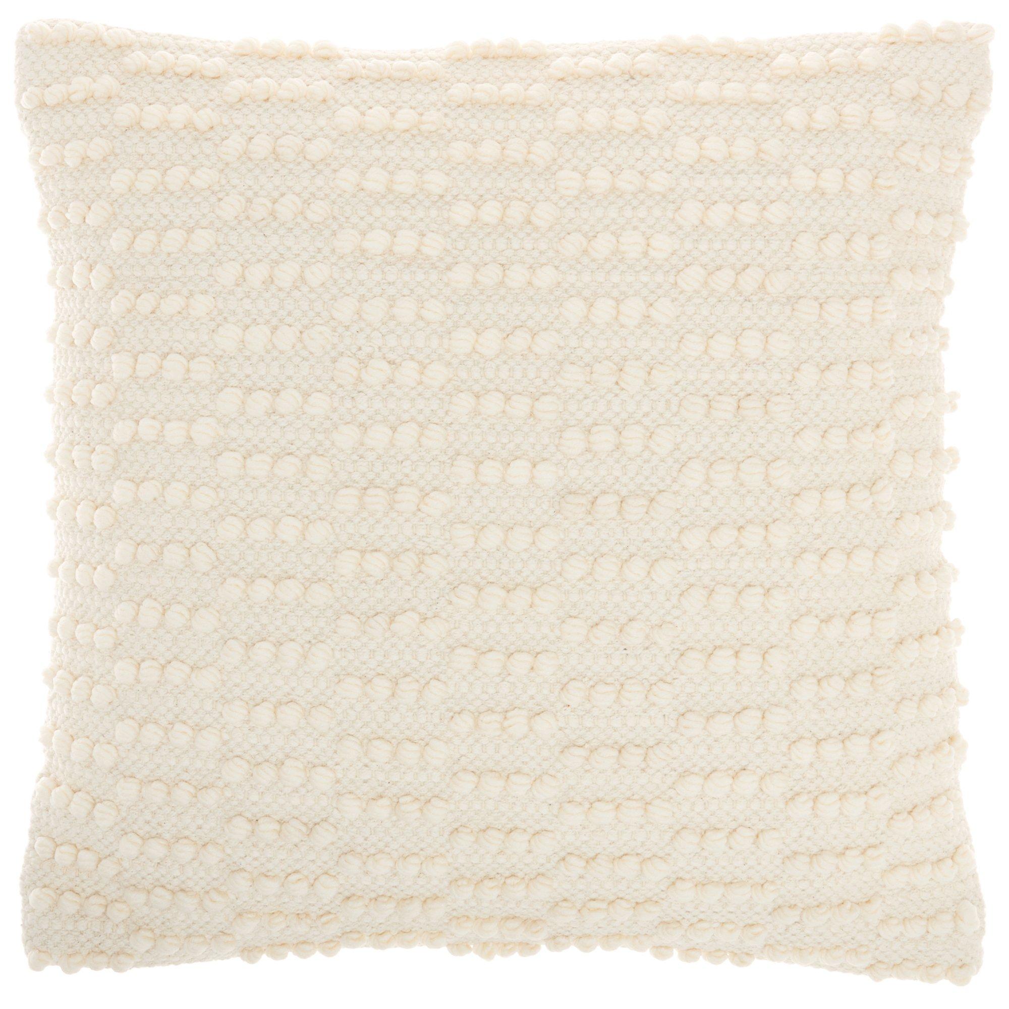 18x18 Woven Dot Decorative Pillow