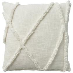 18x18 Embroidered Woven Decorative Pillow