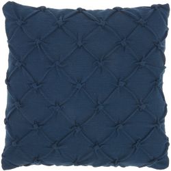 Mina Victory 18x18 Diamond Decorative Pillow
