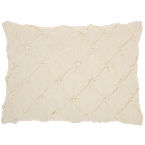Mina Victory 14x20 Diamond Decorative Pillow