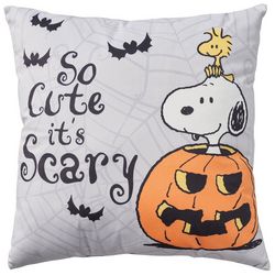 Peanuts So Cute Its Scary Snoopy Decorative Pillow