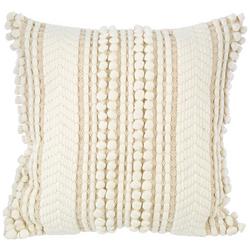 18 x 18 Striped Decorative Pillow