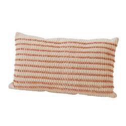 14x24 Scarlet Stripe Decorative Pillow