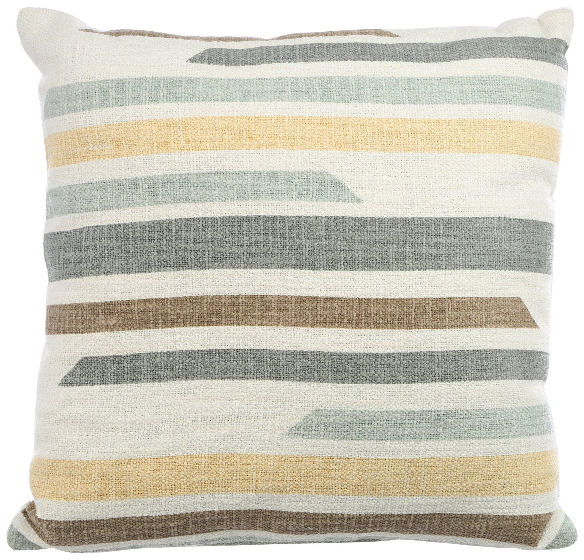 Zest Kitchen + Home 20x20 Striped Decorative Pillow