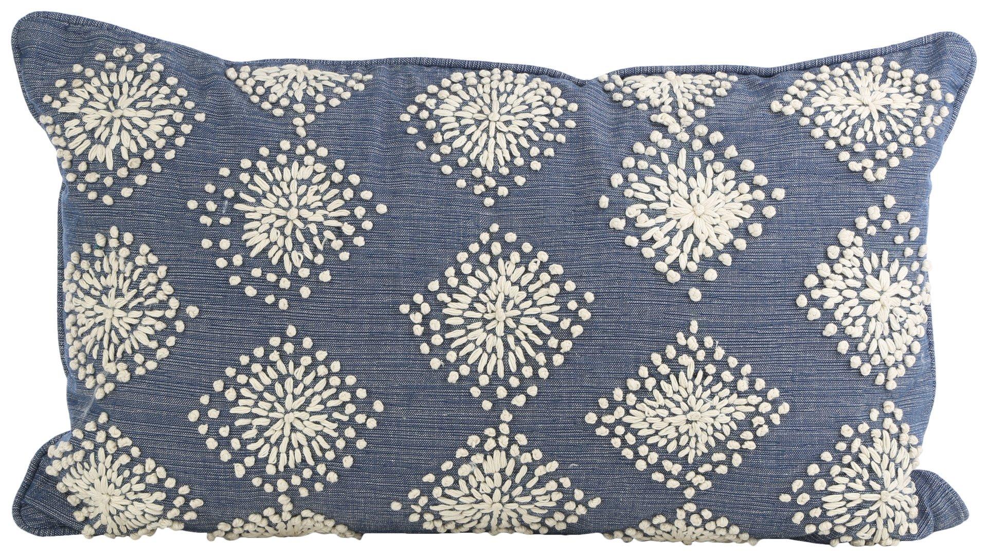 14x24 Kenia Embroidered Decorative Pillow