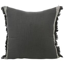 20x20 Textured Fringe Decorative Pillow