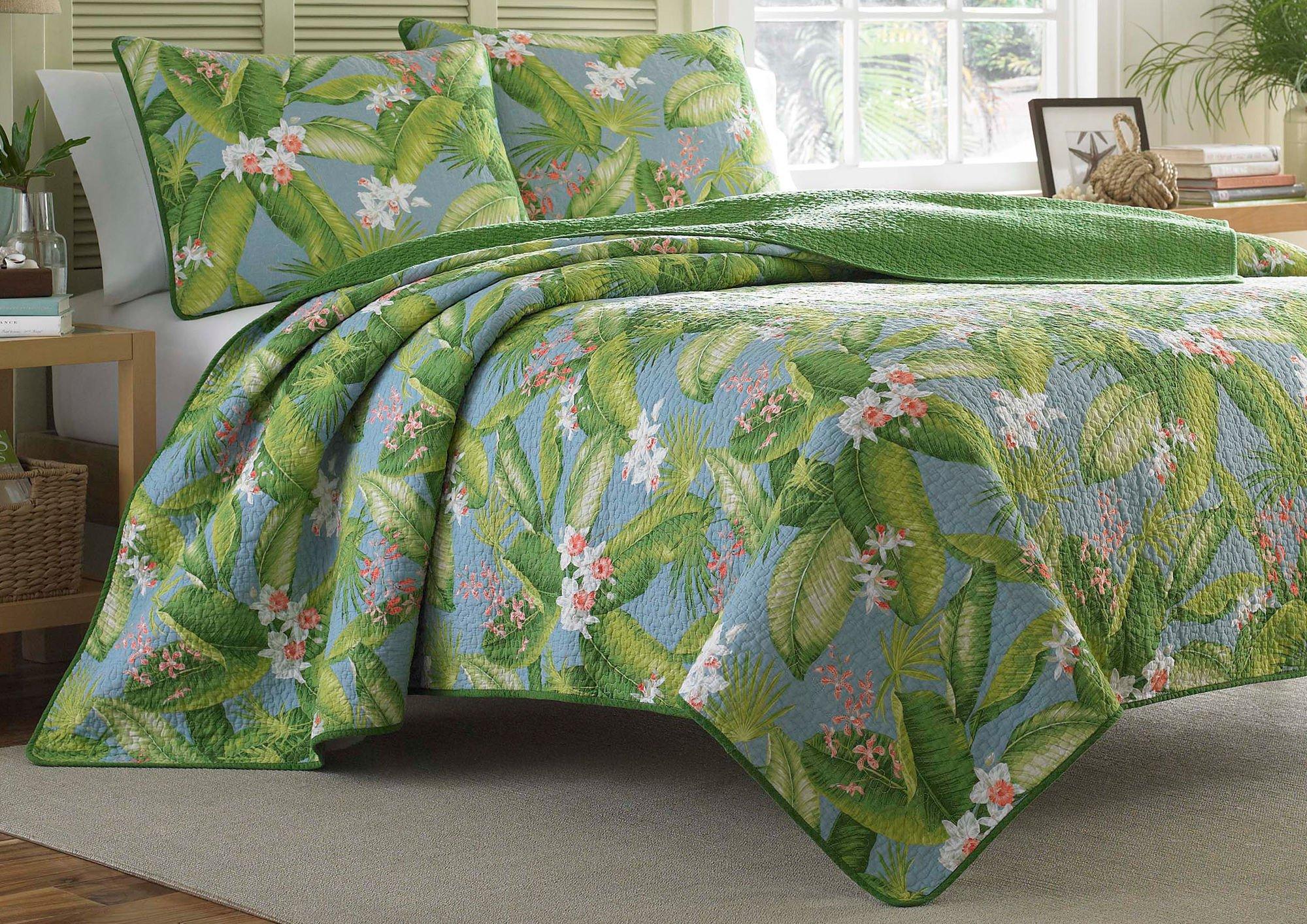 Aregada Dock Blue Quilt Set