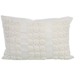 ZEST Kitchen + Home 16x24 Ida Tufted Dots Decorative Pillow