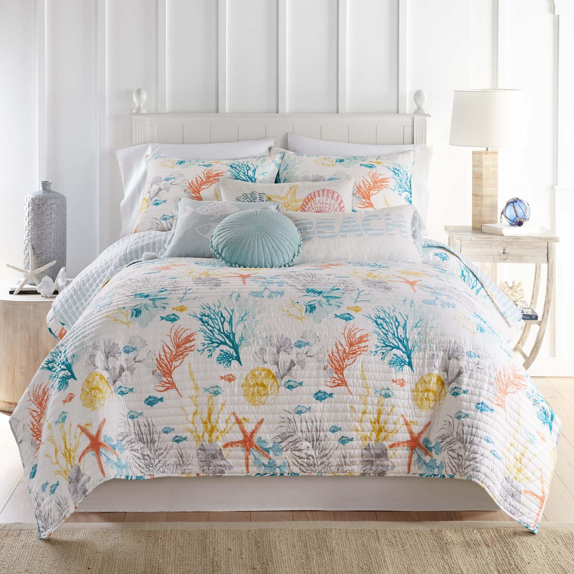 Whimsical Sea 3 Pc Quilt Set