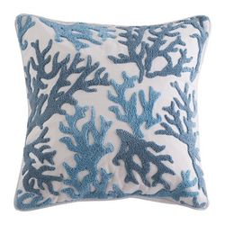 Coastal Home 18x18 Costa Azul Coral Decorative Pillow