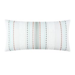 Coastal Home 12x24 Nalani Tufted Embroidered Pillow