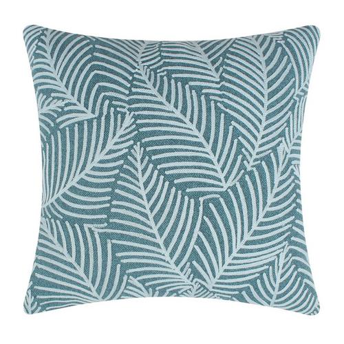 Coastal Home 18x18 Nalani Leaves Embroidered Pillow