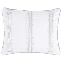 14x18 Bennett Metallic Stripes Decorative Pillow