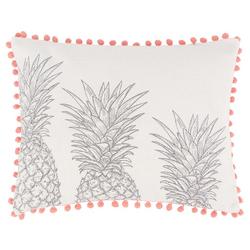Pineapple Sketch Decorative Pillow