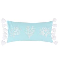Hidden Cove Coral Trio Decorative Pillow