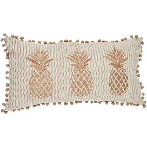 Saltwater Home Monte Verde Trio Pineapple Decorative Pillow