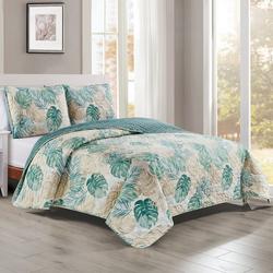 Layered Leaves Quilt Set