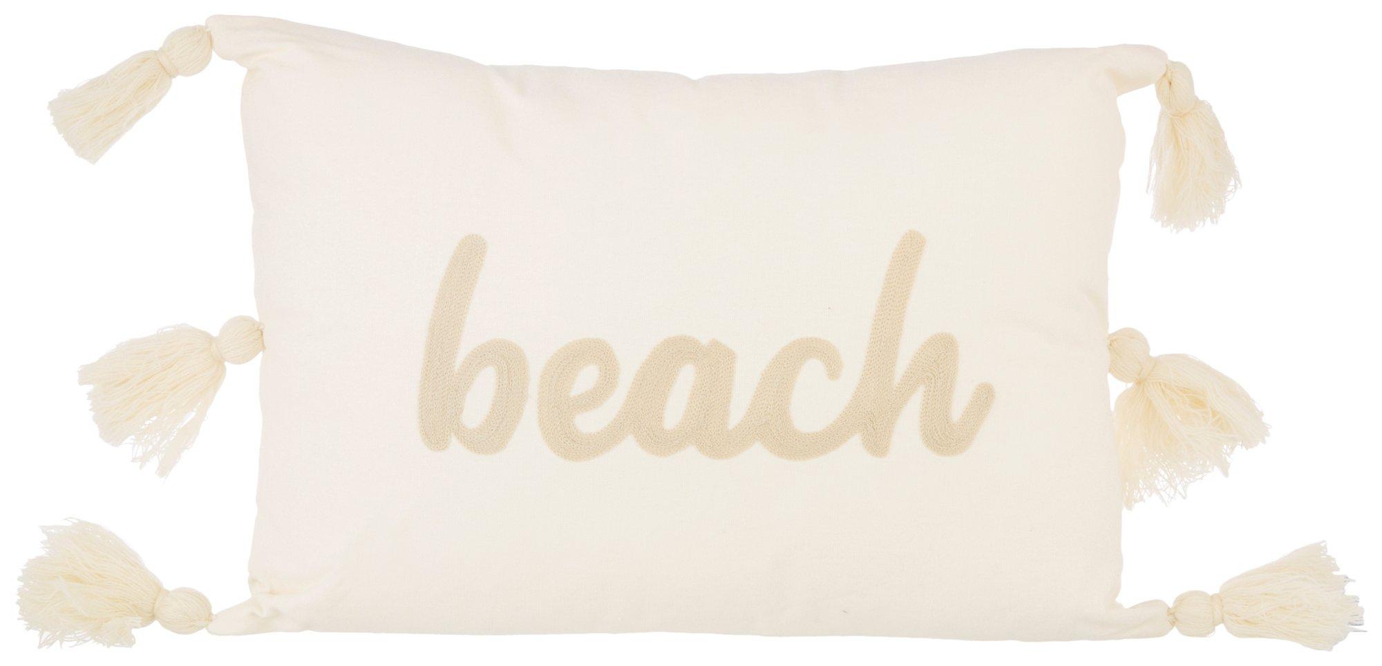 Coastal Home 14x20 Beach Decorative Pillow