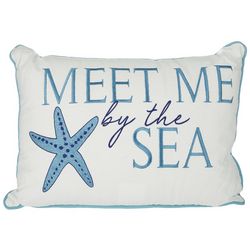 Coastal Home 14x20 By The Sea Decorative Pillow