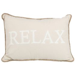Coastal Home 14x20 Relax Decorative Pillow