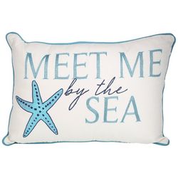 14 x 20 Meet Me By The Sea Decorative Pillow
