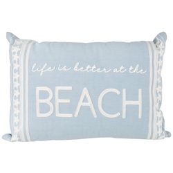 Coastal Home 13x18 Decorative Pillow