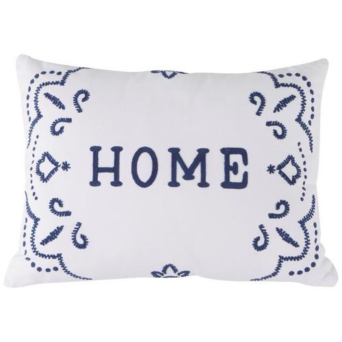 Elise & James Home 14x18 Home Embroidered Decorative