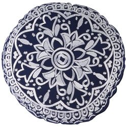 Elise & James Home 18in Medallion Round Decorative Pillow