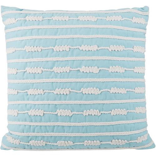 Coastal Home 18x18 Sanibel Textured Decorative Pillow