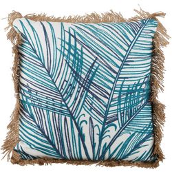 Red Pineapple 18x18 Palm Bay Leaf Decorative Pillow