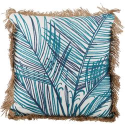 18x18 Palm Bay Leaf Decorative Pillow