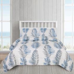 3pc Palm Stripe Comforter Set